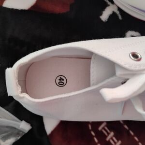 White Canvas Sneakers